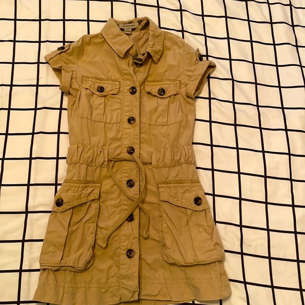 Authentic Burberry girls dress 4T